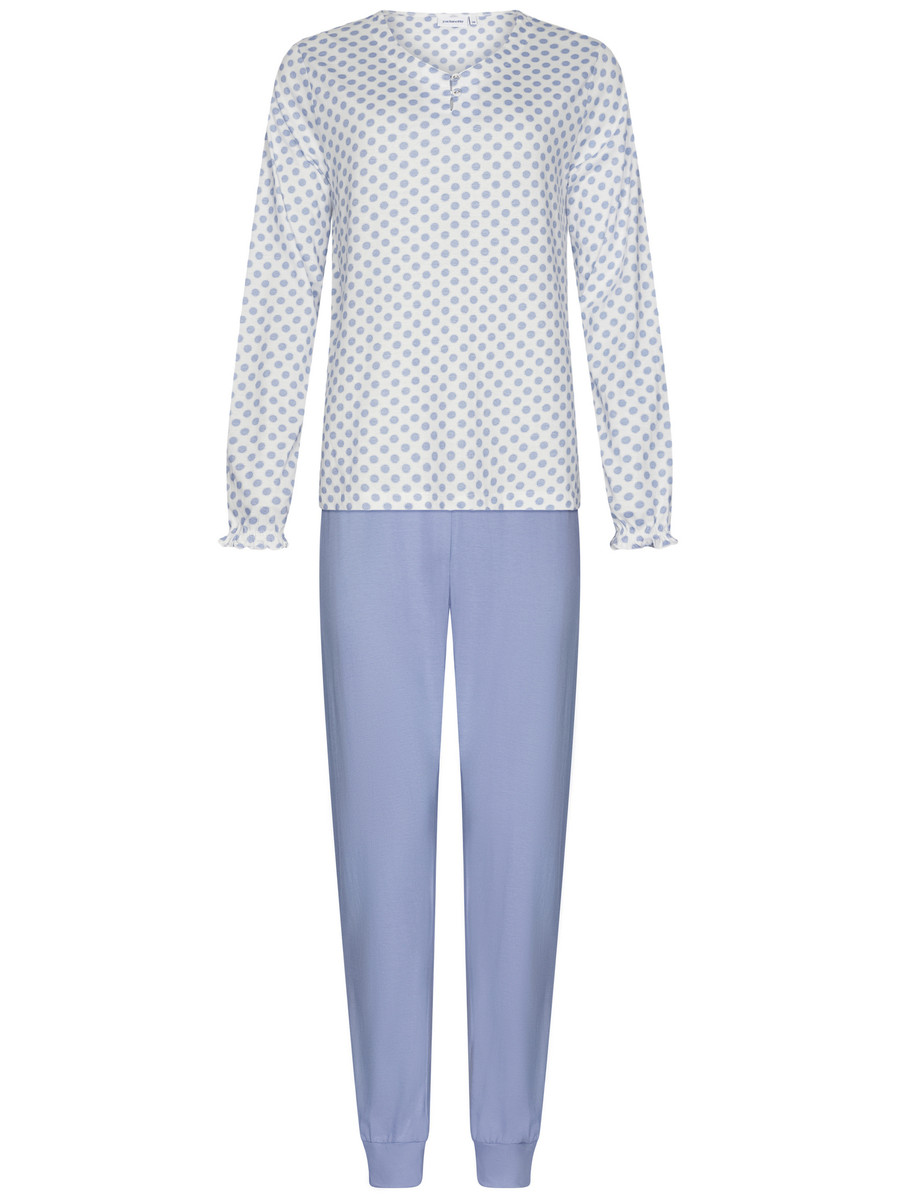 Duurzame katoenen pyjama stippen