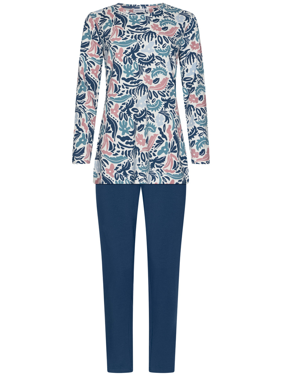 Duurzame katoenen pyjama floraprint