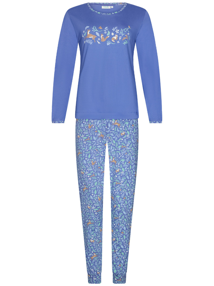 Duurzame katoenen pyjama bosdieren