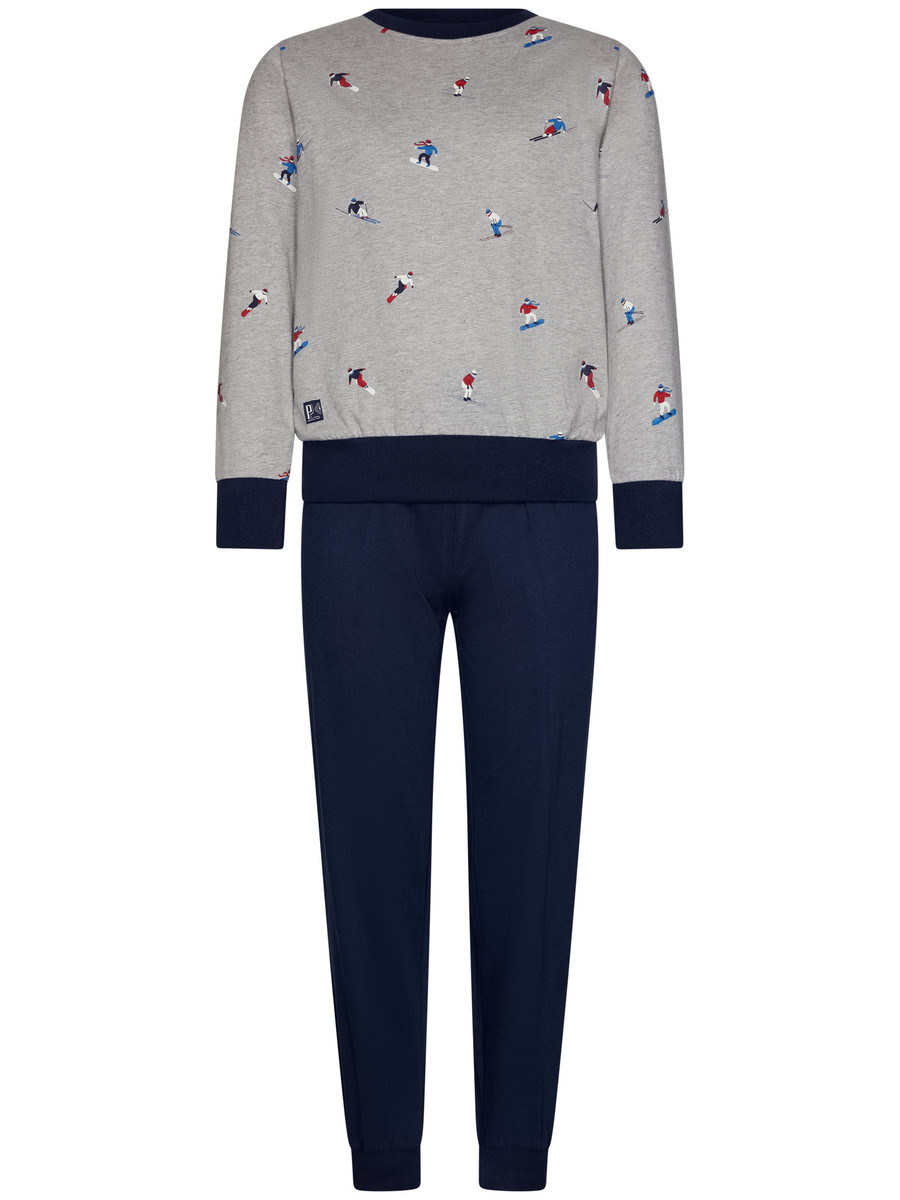Jongens pyjama snowboarders Pastunette