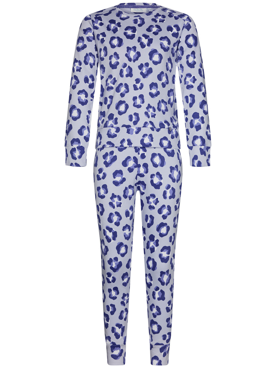 Warme meisjes pyjama panterprint