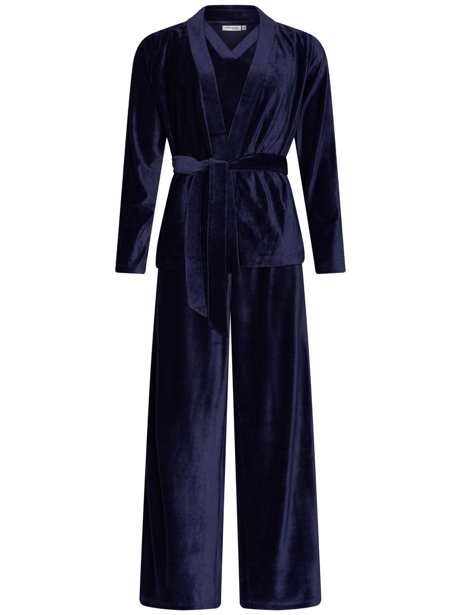 Velours huispak set kimono