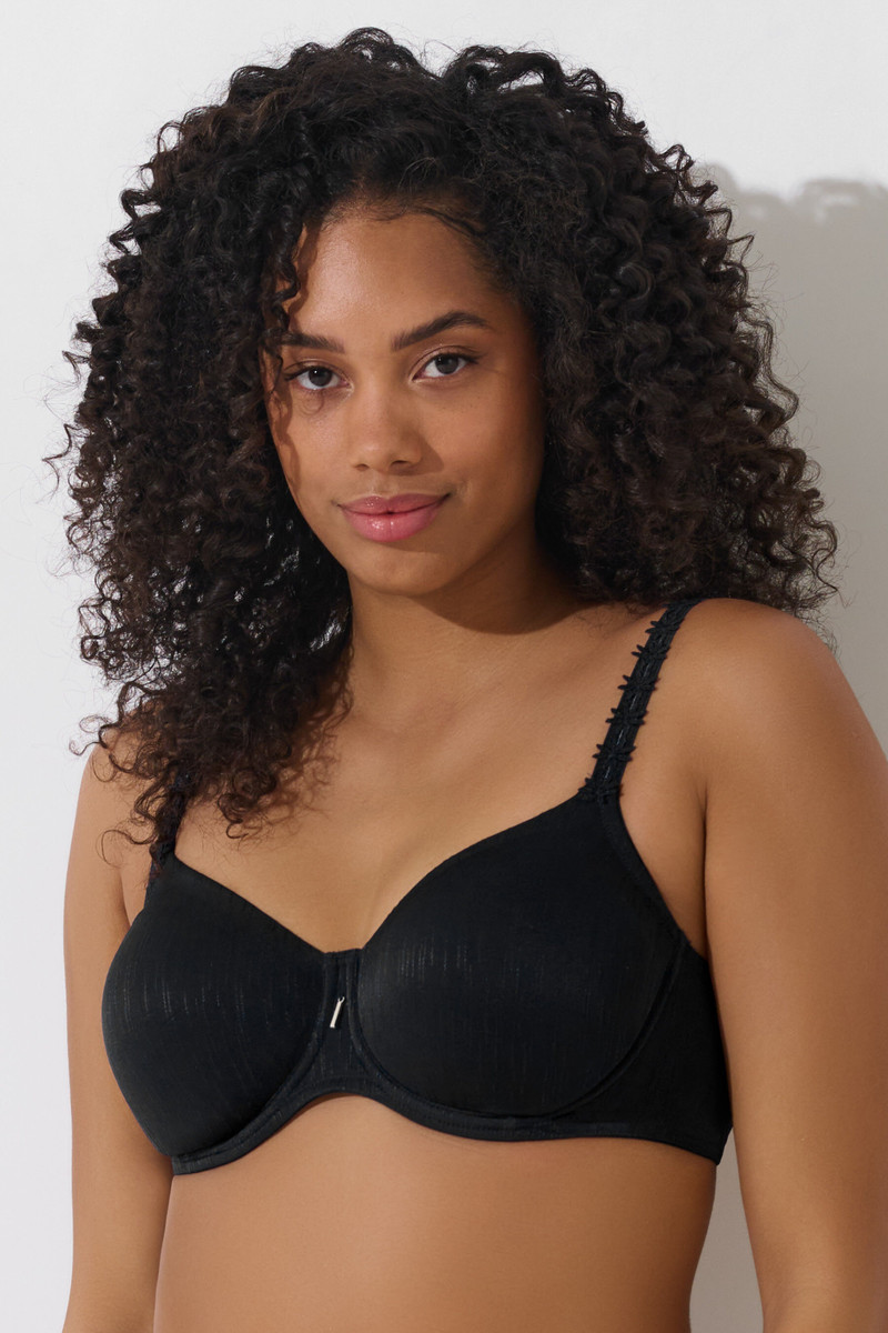 Zwarte Lisca Gracia Moulded beugel bh F G
