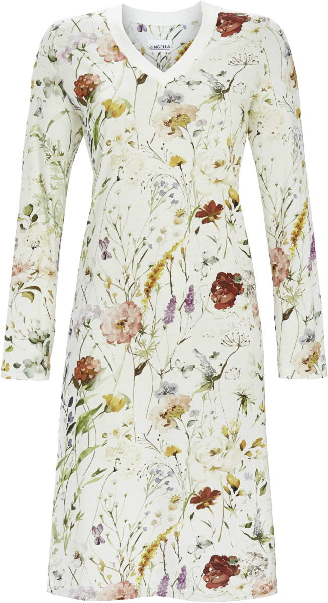 Bonte bloemen nachthemd Ringella