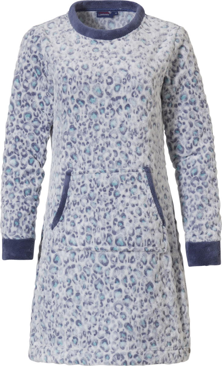 Panterprint fleece loungedress Rebelle