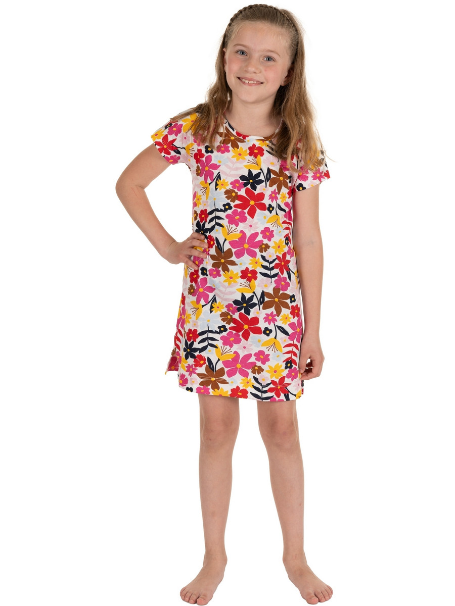 Vrolijk katoenen meisjes nachthemd
