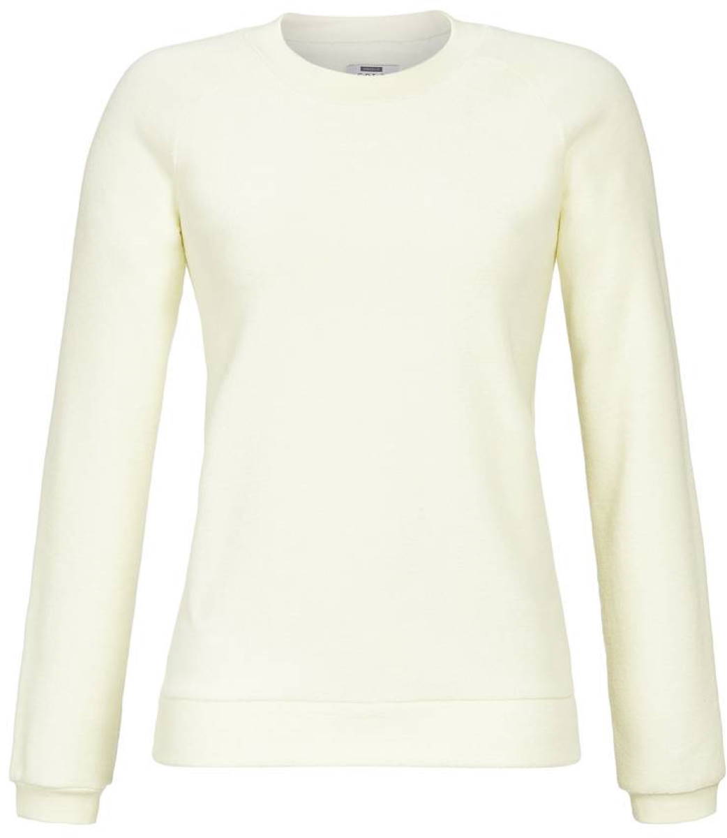 Warm crèmekleurig pyjamashirt