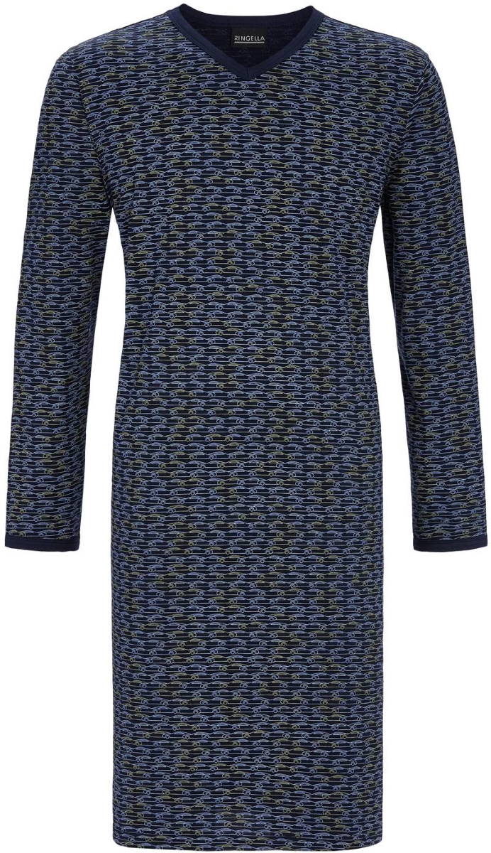 Katoenen heren nachthemd autos