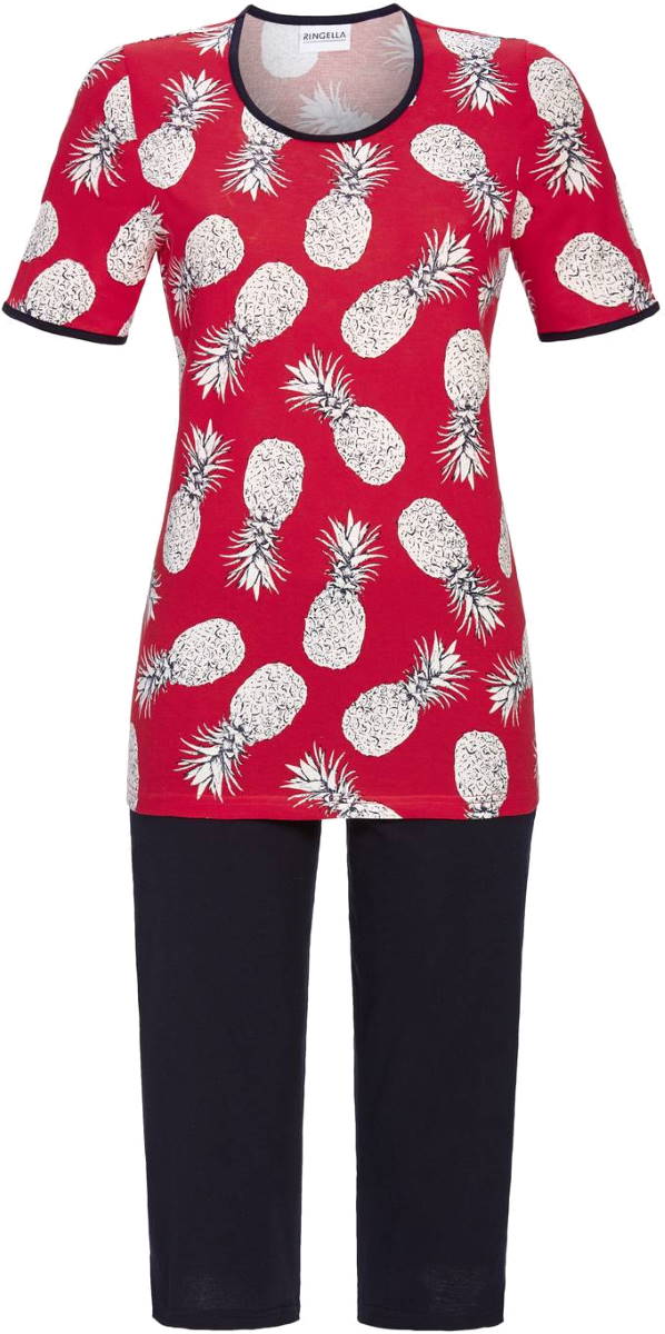 Ringella zomer pyjama ananas rood