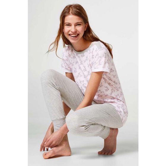 Dames pyjama van Esprit roze