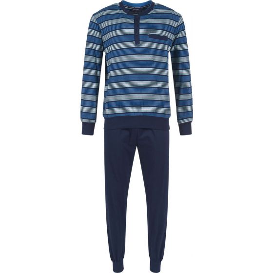 Heren pyjama blauw van Pastunette