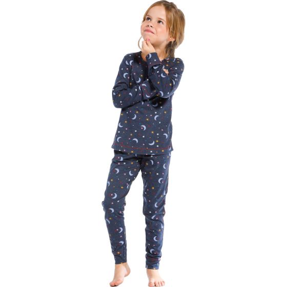 Meisjes pyjama moon en stars