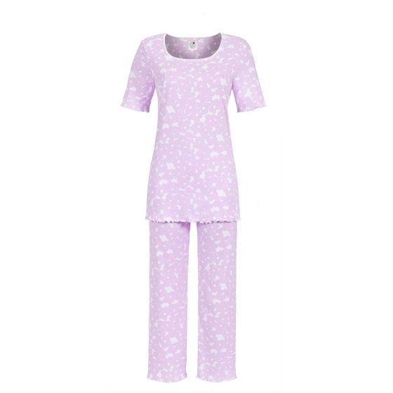 Pyjama roze bloemenpatroon Ringella