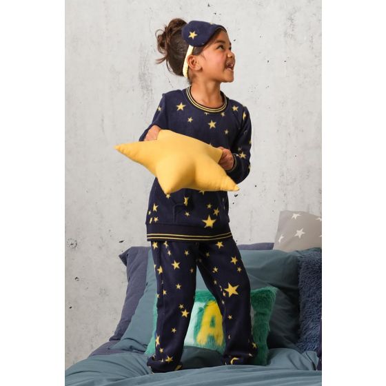 Fleece sterren meisjes pyjama