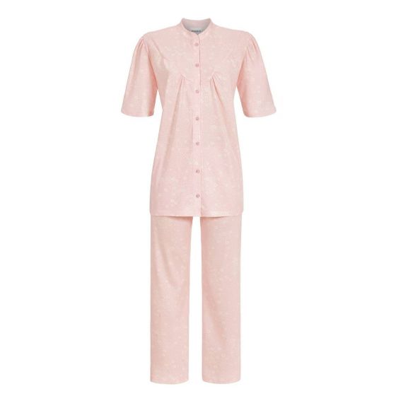 Ringella knopen pyjama madeliefjes roze