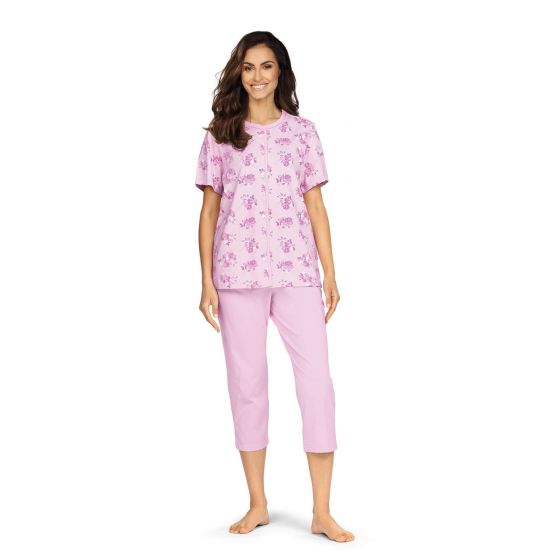 Doorknoop Comtessa pyjama lila