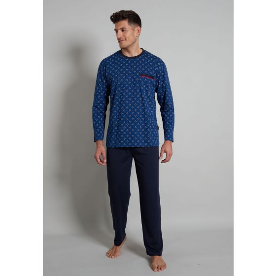 Blauwe pyjama voor heren van Götzburg