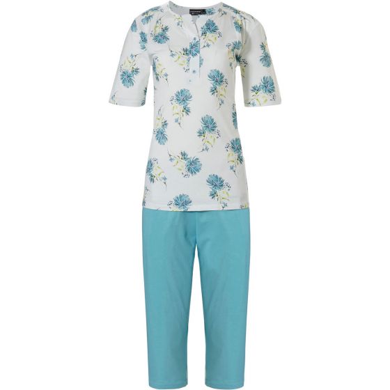 Dames pyjama Pastunette bloempatroon