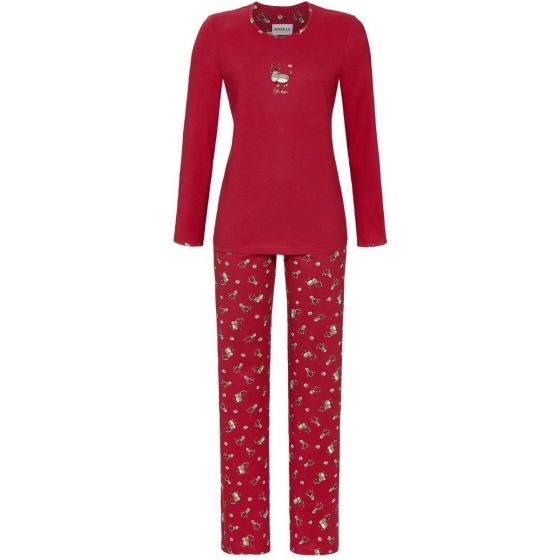Kerst pyjama rood