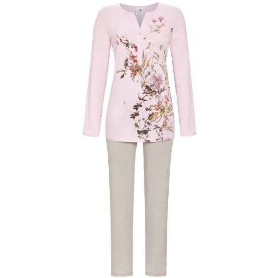Sierlijk roze bloemen pyjama Ringella