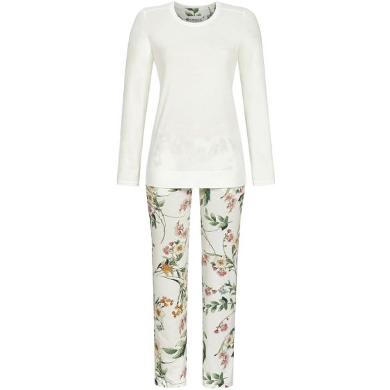 Witte bloemen pyjama Ringella