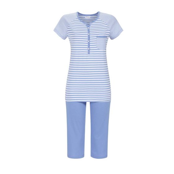 Blauw gestreepte pyjama Ringella