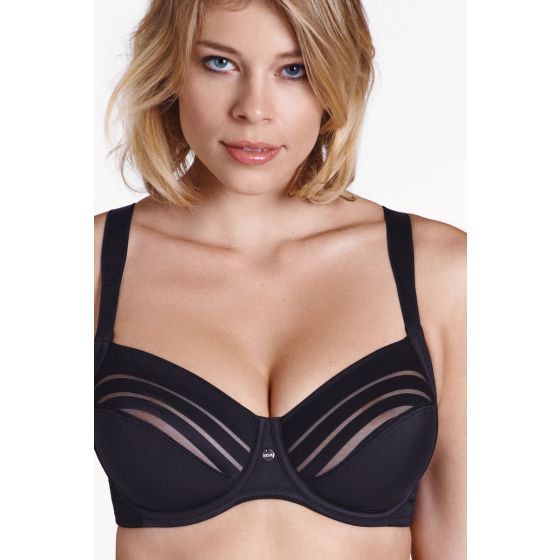 Zwarte beugel bh Lisca Alegra F - H