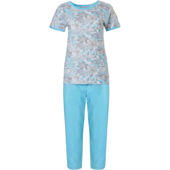 Dames pyjama bloemenprint