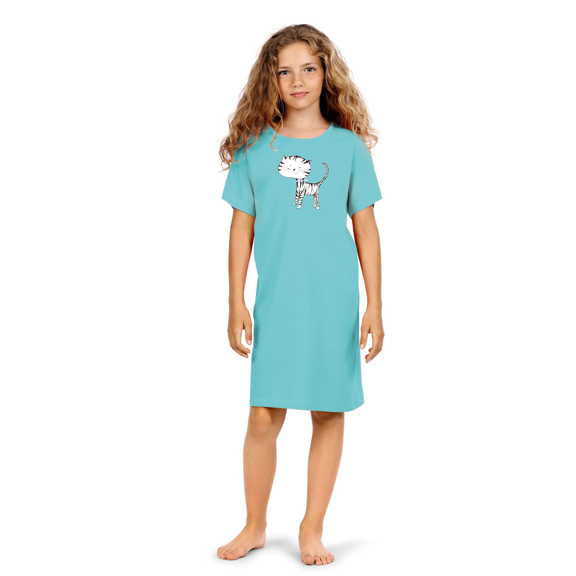 houding fabriek De schuld geven Turquoise meisjes nachthemd Comtessa | Bestel eenvoudig online | Gratis  verzending | Snel in huis | Online de mooiste pyjama's, nachthemden,  ondermode en meer