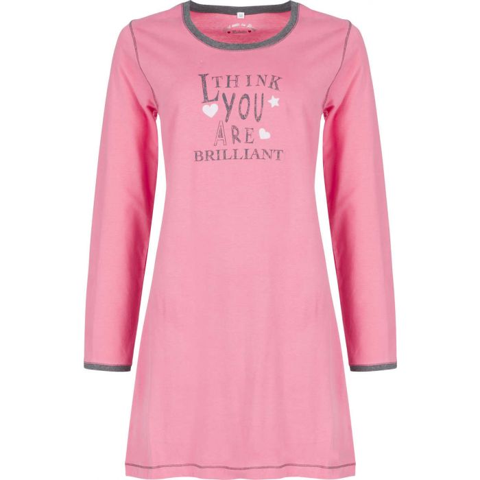 Nachthemd dames roze van Rebelle