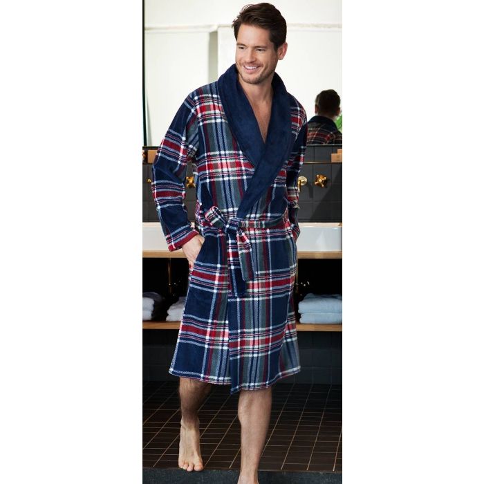 Heren kamerjas van Pastunette geruit