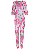 Roze bloemen dames pyjama Pastunette