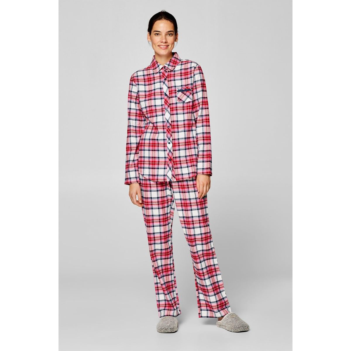 Herfstbladeren/Floral Buffalo Plaid Flanellen Pyjama broek Matching Family Pj's Verkrijgbaar is de maten XS-XXL met "DEEP" Zakken! Kleding Gender-neutrale kleding volwassenen Pyjamas & Badjassen Pyjama Lounge broek 