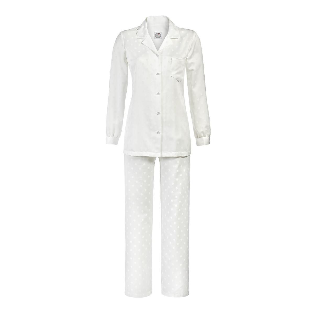 silhouet Cyclopen Christus Satijnen dames pyjama gebroken wit van Ringella | Online de mooiste  pyjama's, nachthemden, ondermode en meer