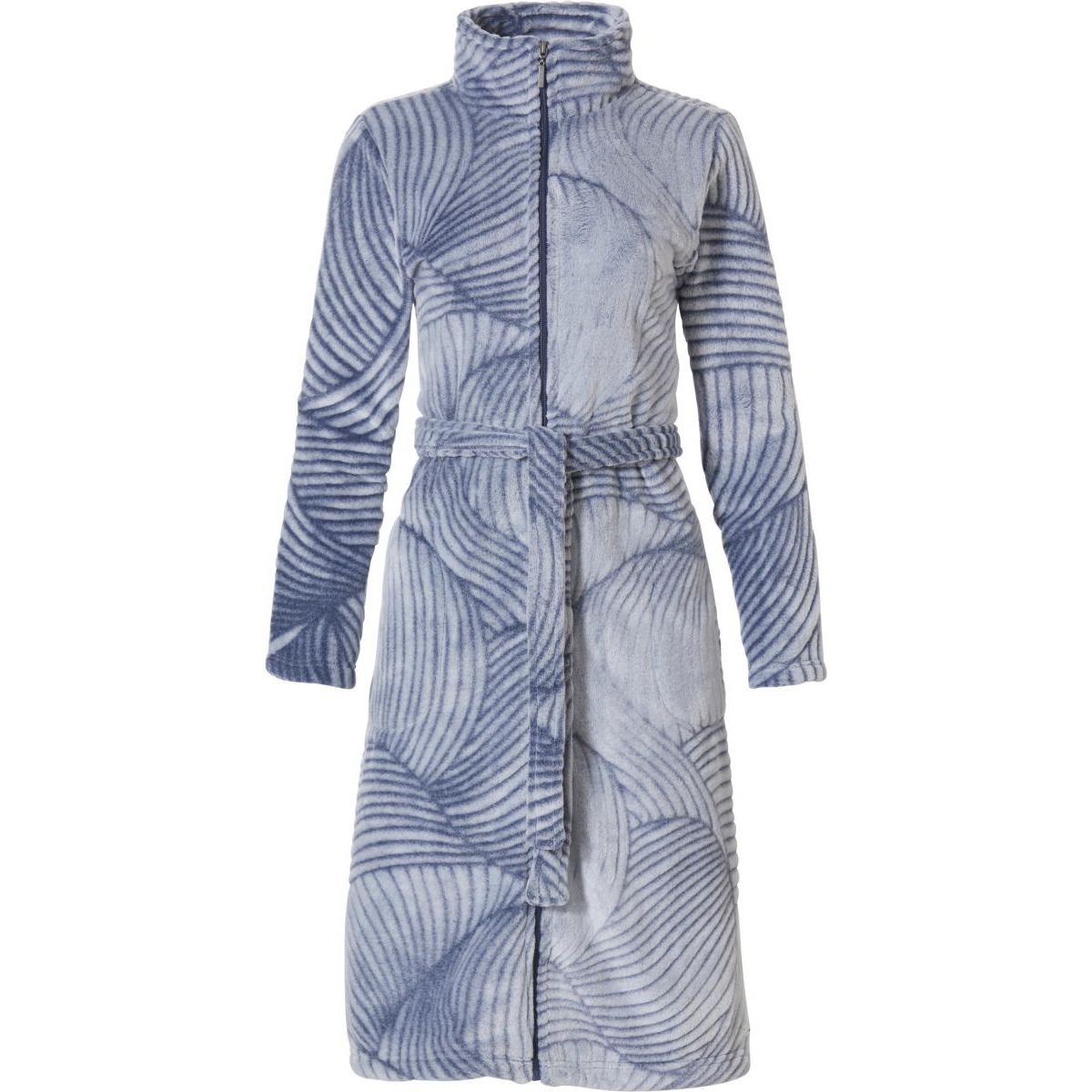 hoop Kinderachtig Picasso Fleece blauwe badjas rits | Gratis verzending vanaf € 40,- en gratis retour  | Online de mooiste pyjama's, nachthemden, ondermode en meer