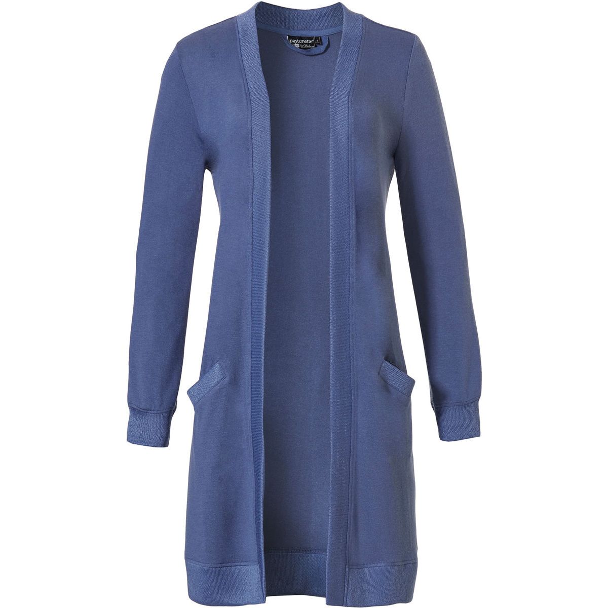 Purper studio Necklet Dames vest blauw Pastunette | Gratis verzending | Gratis retour | Snel in  huis | Online de mooiste pyjama's, nachthemden, ondermode en meer