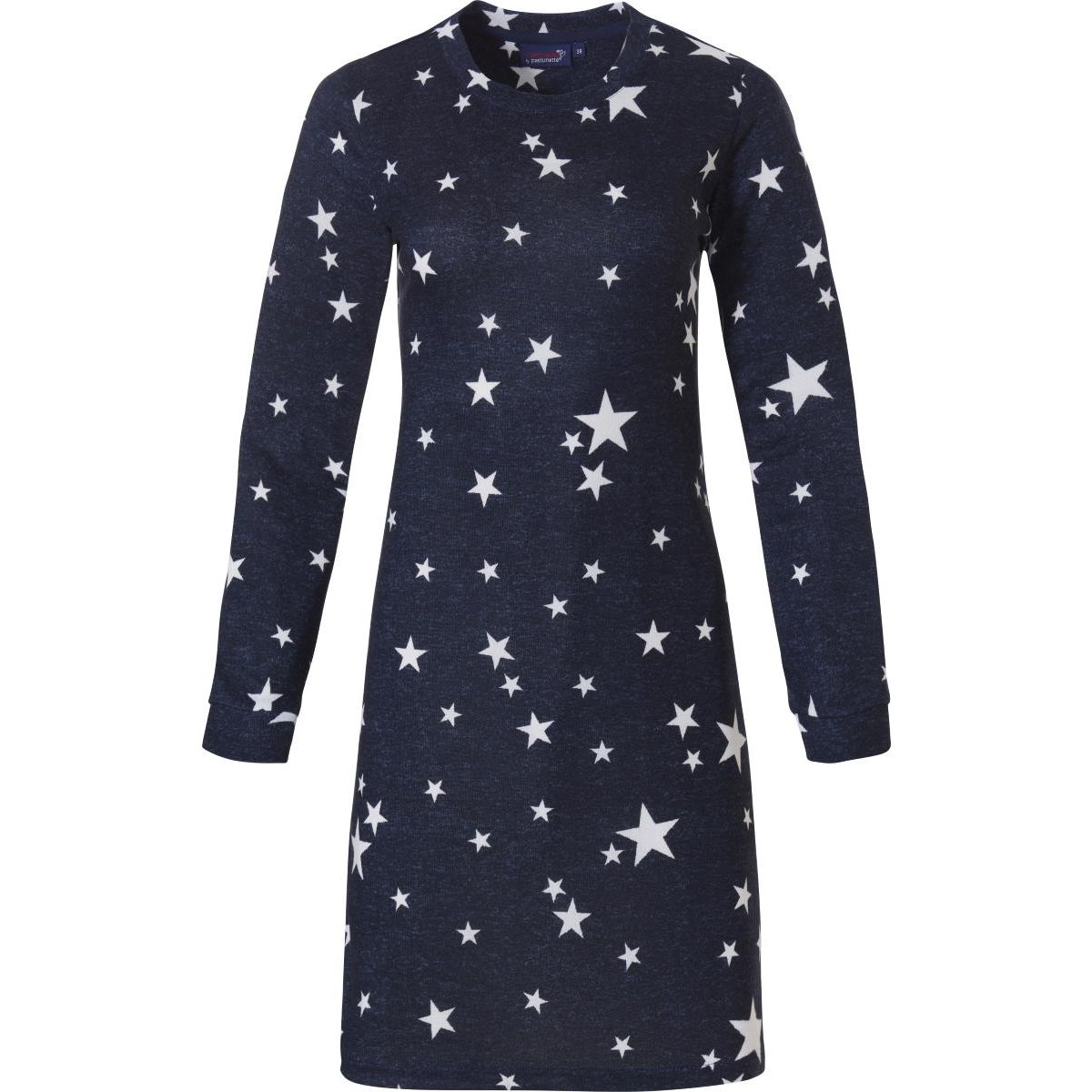 Ongelofelijk vers De Kamer Donkerblauw nachthemd sterren fleece | Gratis verzending vanaf € 40,- en  gratis retour | Online de mooiste pyjama's, nachthemden, ondermode en meer