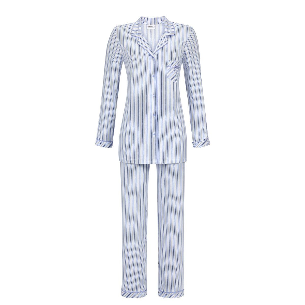 Gronden versneller paus Blauw gestreepte Ringella pyjama | Gratis verzending Pyjama-webshop |  Online de mooiste pyjama's, nachthemden, ondermode en meer