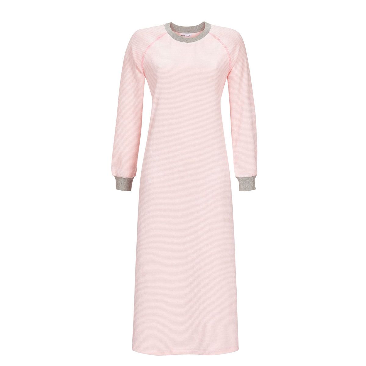 Lang roze badstof nachthemd Ringella | verzending Pyjama-webshop | Online de mooiste pyjama's, nachthemden, ondermode en meer