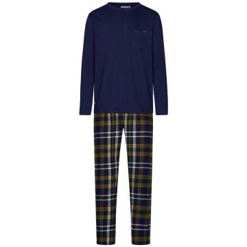 Heren pyjama ruiten Pastunette