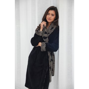 Duurzame fleece badjas Pastunette