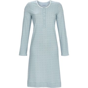 Blauw nachthemd cirkels Ringella