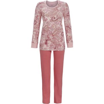 Ringella pyjama paisley roze
