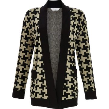 Vest abstract pied de poule