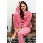 Luxe roze Ringella velours pyjama