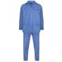 Robson heren pyjama blauw gestreept