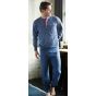 Pastunette heren pyjama blauw