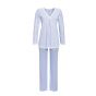 Dames pyjama licht blauw van Ringella