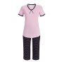 Dames pyjama roze met stipjes van Ringella