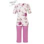 Ringella dames pyjama roze bloemen